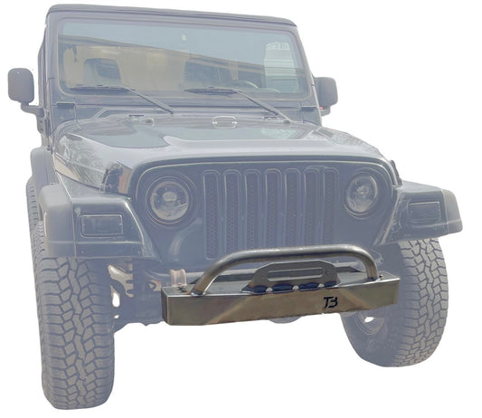 TJ/LJ/YJ Stubby Front Bumper