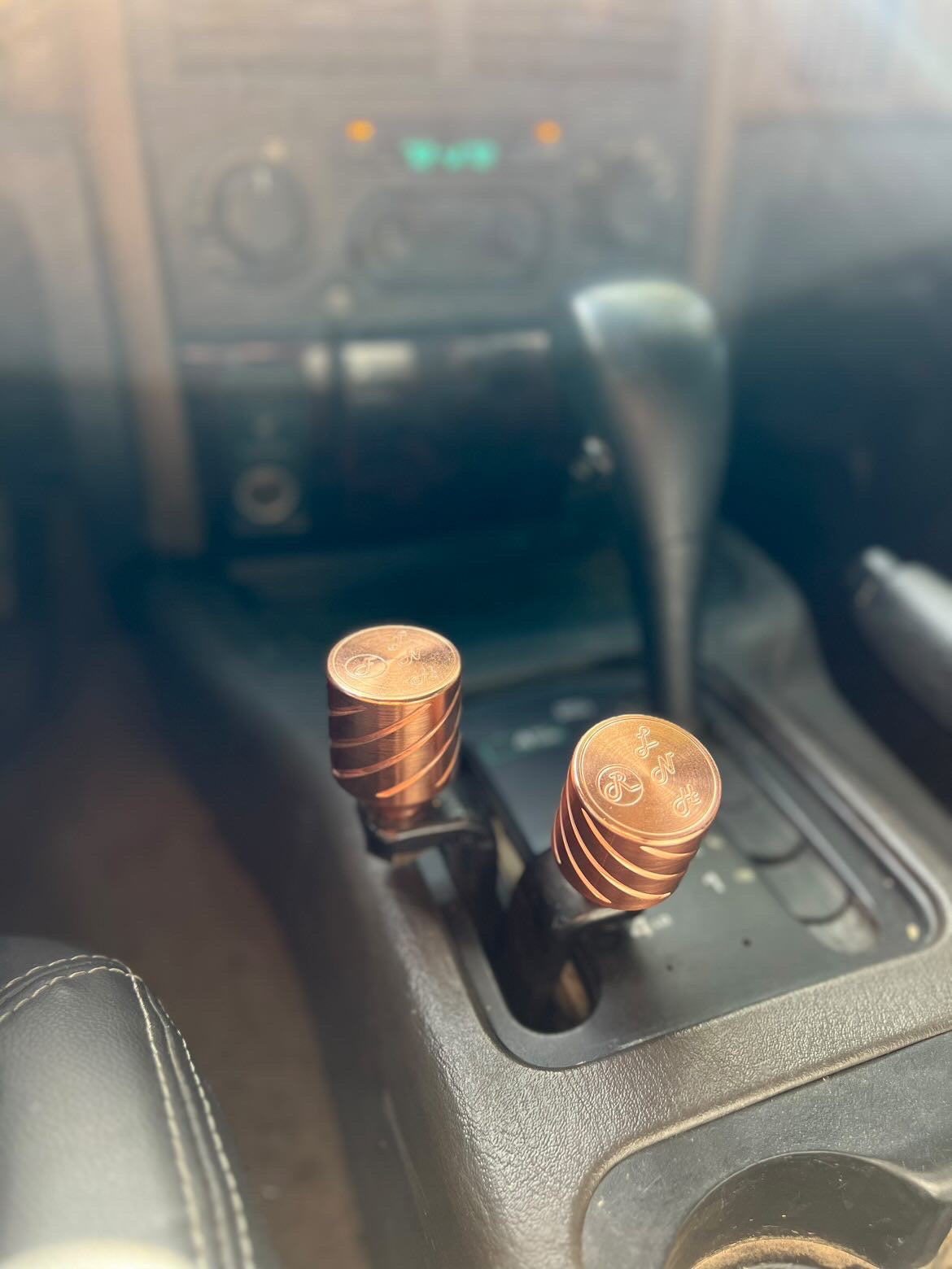 Copper Atlas Transfer Case shift knobs